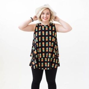 Tiered Tunic Pina Colada